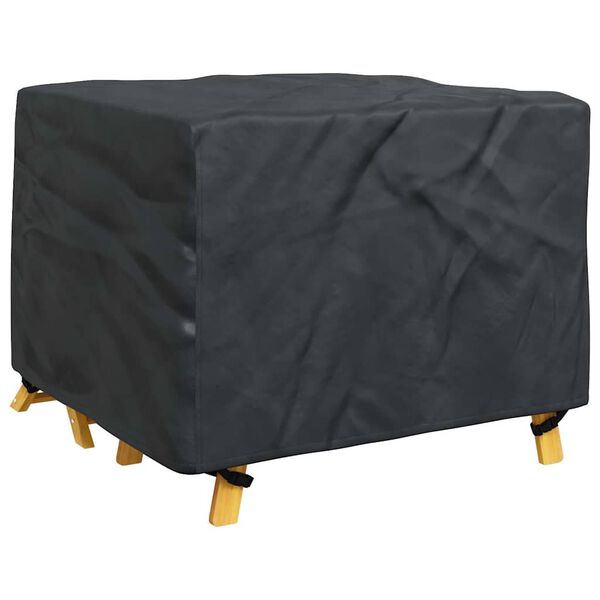 vidaXL Outdoor Furniture Cover Black 100 x 100 x 70 cm 600D