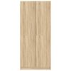 vidaXL Wardrobe Sonoma Oak 80x52x180 cm Engineered Wood