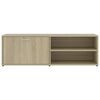 vidaXL TV Cabinet Sonoma Oak 120x34x37 cm Engineered Wood