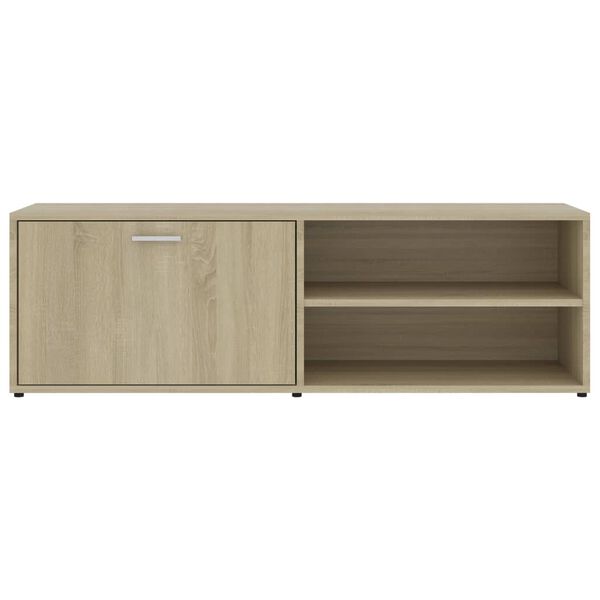 vidaXL TV Cabinet Sonoma Oak 120x34x37 cm Engineered Wood