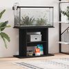 vidaXL Aquarium Stand Black 80x35x60 cm Engineered Wood