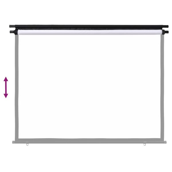 vidaXL Projection Screen 50" 4:3