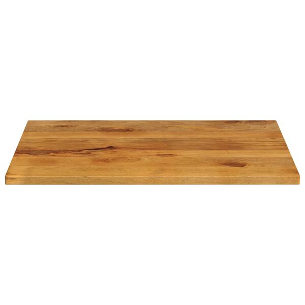 vidaXL Table Top 90x80x2.5 cm Rectangular Solid Wood Mango