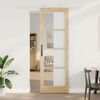 vidaXL Sliding Door ORKDAL Natural 78 x 232 cm