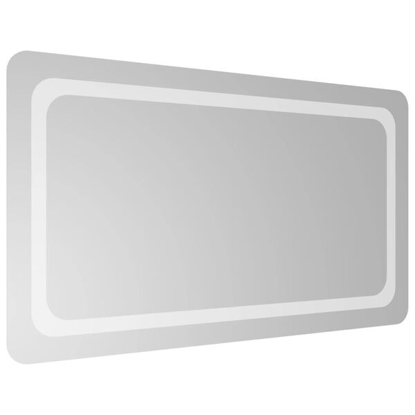 vidaXL LED Bathroom Mirror 90x50 cm