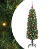 vidaXL Artificial Christmas Tree with 150 LEDs with Stand Green 150 cm