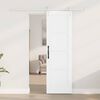 vidaXL Sliding Door ORKDAL White 61 x 198.5 cm Solid Pine Wood