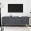 vidaXL TV Cabinets 2 pcs Anthracite 68x39x50.5 cm Steel