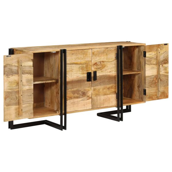 vidaXL Sideboard Solid Mango Wood 150x40x80 cm