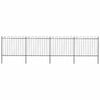 vidaXL Garden Fence | Steel | Tough | Modern