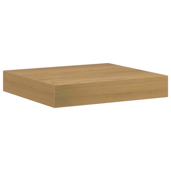 vidaXL Wall Shelf Wall-mounted Brown 23 x 23.5 x 4 cm Engineered Wood