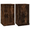 vidaXL Sideboards 3 pcs Smoked Oak Engineered Wood