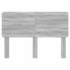 vidaXL Headboard Grey Sonoma 150 cm Engineered wood