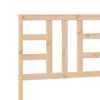vidaXL Bed Headboard 186x4x100 cm Solid Wood Pine