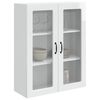 vidaXL Kitchen Cabinet Kalmar High Gloss White 80 x 31 x 100 cm