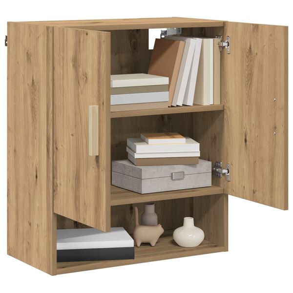 vidaXL Wall Cabinet Artisian Oak 60 x 31 x 70 cm Engineered Wood