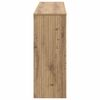 vidaXL Console Table Artisan Oak 155 x 29 x 74 cm Engineered Wood