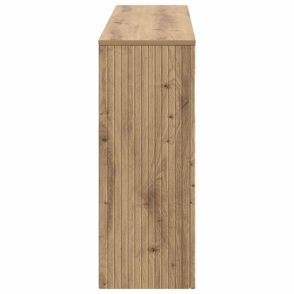 vidaXL Console Table Artisan Oak 155 x 29 x 74 cm Engineered Wood