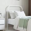 vidaXL Metal Replace Headboard White 75 cm