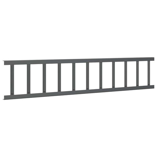vidaXL Anthracite 300 x 6 x 22 cm Steel