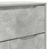 vidaXL Bathroom Cabinet with Drawer Concrete Grey 72.5 x 36.5 x 100 cm