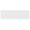 vidaXL Lace Curtain White 120 x 500 cm Polyester