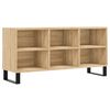 vidaXL TV Cabinet Sonoma Oak 103.5x30x50 cm Engineered Wood