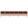vidaXL TV Cabinet Pink 202x39x43.5 cm Cold-rolled Steel