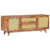 vidaXL TV Cabinet 124x29x45 cm Solid Mango Wood