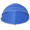 vidaXL Pool Dome Folding Manual Blue 592 x 590 x 275 cm