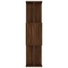 vidaXL Book Cabinet/Room Divider Brown Oak 80x24x96 cm Engineered Wood