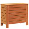 vidaXL Garden Footstool Wax Brown 62x31.5x52 cm Solid Wood Pine