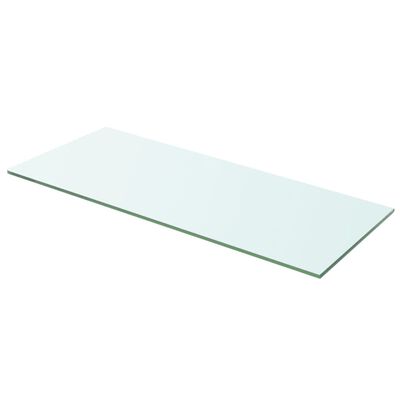 vidaXL Shelf Panel Glass Clear 60x20 cm