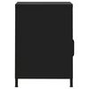 vidaXL Nightstands 2 pcs Black 35x35x51 cm Steel