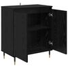 vidaXL Sideboard Black Oak 60 x 35 x 70 cm Engineered Wood