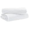 vidaXL 2-in-1 Duvet with Pillow 2 pcs White Down Feather