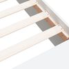 vidaXL Bed Frame without Mattress White 160x200 cm