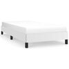 vidaXL Bed Frame without Mattress White 100x203cm Twin XL Faux Leather