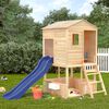 vidaXL Outdoor Playset Solid Wood Fir