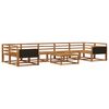 vidaXL Outdoor Sofa Set 8 pcs Natural Solid Acacia Wood