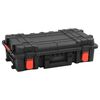 vidaXL Portable Flight Case Black 56.5x34x16 cm PP