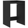 vidaXL Wash Machine Cabinet with Storage Black Oak 67.5 x 62 x 97 cm