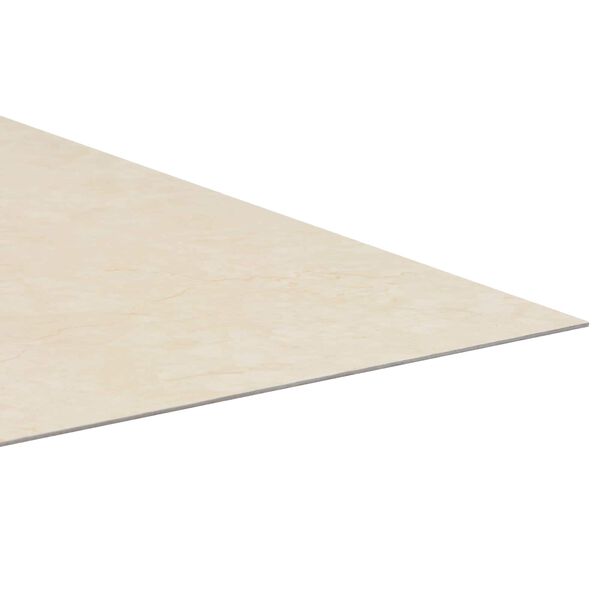 vidaXL Flooring Planks 55 pcs Beige 5.11 m&sup2; PVC
