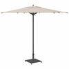 vidaXL Parasol Base Dark Grey 45 x 45 x 31 cm