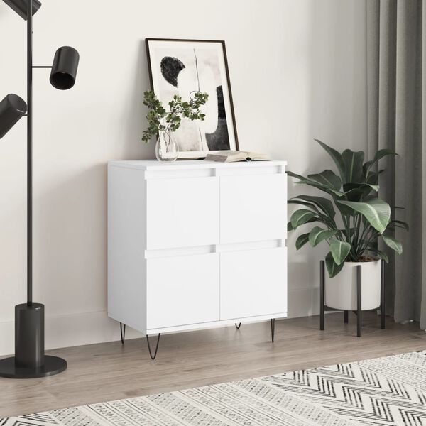 vidaXL Sideboard White 60x35x70 cm Engineered Wood