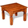 vidaXL Coffee Table Solid Wood 60x60x45 cm