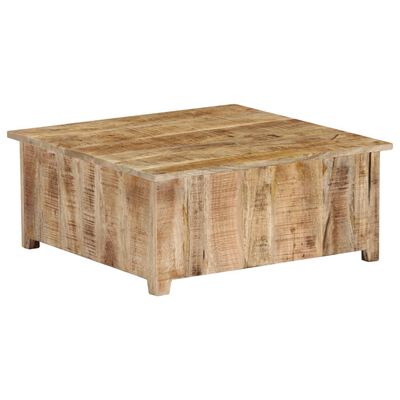 vidaXL Coffee Table 70x70x30 cm Solid Mango Wood