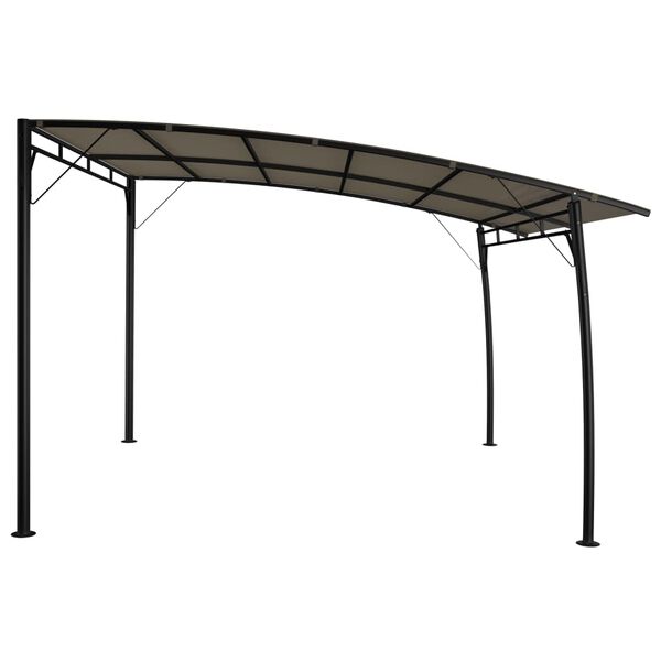 vidaXL Garden Sunshade Awning 3x3x2.55 m Taupe