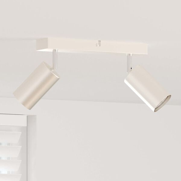 vidaXL Ceiling Spotlight Nickel 26 x 5.5 x 16.5 cm Metal