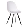 LABEL51 Dining Chairs 2 pcs Monza 46x54x88 cm White